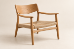 Oak accent chair Oak accent chair